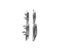 BOSCH Sada brzdovch destiek BO 0986494672, 0 986 494 672