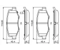 BOSCH Sada brzdovch destiek BO 0986494706, 0 986 494 706