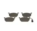 BOSCH Sada brzdovch destiek BO 0986494721, 0 986 494 721