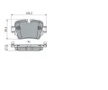 BOSCH Sada brzdovch destiek BO 0986494753, 0 986 494 753