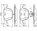 BOSCH Sada brzdovch destiek BO 0986494786, 0 986 494 786