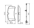 BOSCH Sada brzdovch destiek BO 0986494841, 0 986 494 841