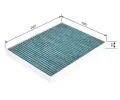 BOSCH Filtr vzduchu v interiru + BO 0986628507, 0 986 628 507