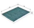 BOSCH Filtr vzduchu v interiru + BO 0986628509, 0 986 628 509
