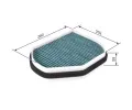 BOSCH Filtr vzduchu v interiru + BO 0986628511, 0 986 628 511