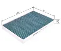 BOSCH Filtr vzduchu v interiru + BO 0986628513, 0 986 628 513