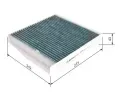 BOSCH Filtr vzduchu v interiru + BO 0986628521, 0 986 628 521