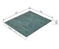 BOSCH Filtr vzduchu v interiru + BO 0986628525, 0 986 628 525
