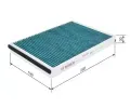 BOSCH Filtr vzduchu v interiru + BO 0986628532, 0 986 628 532