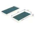 BOSCH Filtr vzduchu v interiru + BO 0986628544, 0 986 628 544