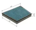 BOSCH Filtr vzduchu v interiru + BO 0986628549, 0 986 628 549