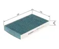 BOSCH Filtr vzduchu v interiru + BO 0986628550, 0 986 628 550