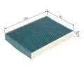 BOSCH Filtr vzduchu v interiru + BO 0986628557, 0 986 628 557
