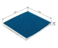 BOSCH Filtr vzduchu v interiru FILTER+pro BO 0986628569, 0 986 628 569
