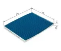 BOSCH Filtr vzduchu v interiru FILTER+pro BO 0986628572, 0 986 628 572