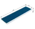 BOSCH Filtr vzduchu v interiru FILTER+pro BO 0986628579, 0 986 628 579