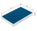 BOSCH Filtr vzduchu v interiru FILTER+pro BO 0986628592, 0 986 628 592