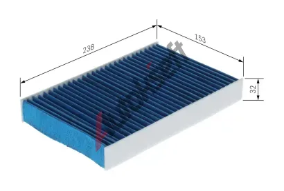 BOSCH Filtr vzduchu v interiéru FILTER+pro BO 0986628650, 0 986 628 650 BOSCH Filtr vzduchu v interiéru FILTER+pro BO 0986628650, 0 986 628 650
