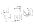 BOSCH Rel pracovnho proudu BO 0986AH0080, 0 986 AH0 080