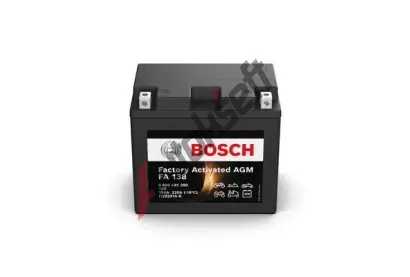 BOSCH Startovac baterie Factory Activated AGM BO 0986FA1380, 0 986 FA1 380