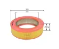 BOSCH Vzduchov filtr BO 1457429080, 1 457 429 080