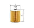 BOSCH Olejov� filtr - zpo��ova� BO 1457429174, 1 457 429 174