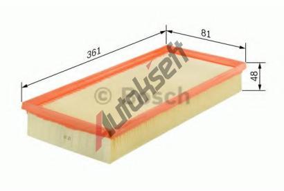BOSCH Vzduchov filtr BO 1457433660, 1 457 433 660