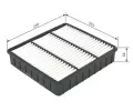 BOSCH Vzduchový filtr BO 1457433954, 1 457 433 954