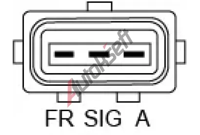 BOSCH Alternátor BO 1986A01817, 1 986 A01 817  BOSCH Alternátor BO 1986A01817, 1 986 A01 817