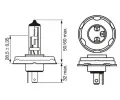 BOSCH rovka R2 12V 45/40W P45t BO 1987301021, 1 987 301 021