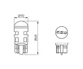 BOSCH rovka blikae LED Retrofit BL BO 1987301506, 1 987 301 506