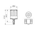 BOSCH rovka blikae LED Retrofit BL BO 1987301524, 1 987 301 524