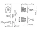 BOSCH rovka dlkovho svtlometu ECO LED TWIN BO 1987301700, 1 987 301 700