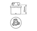 BOSCH rovka mlhovky BO 1987302024, 1 987 302 024