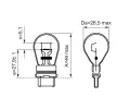 BOSCH rovka Pure Light BO 1987302273, 1 987 302 273