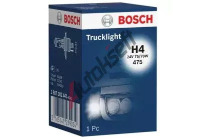 BOSCH rovka H4 24V 75/70W P43t BO 1987302441, 1 987 302 441