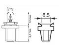 BOSCH rovka 24V 1,2W BX8,5d BO 1987302514, 1 987 302 514