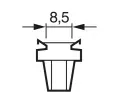 BOSCH rovka 24V 1,2W BX8,5d BO 1987302514, 1 987 302 514