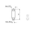 BOSCH Žárovka ECO LED BO 1987302882, 1 987 302 882