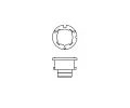 BOSCH rovka hlavnho svtlometu BO 1987302906, 1 987 302 906