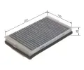 BOSCH Filtr - vzduch v interi�ru BO 1987431452, 1 987 431 452