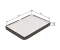 BOSCH Filtr - vzduch v interiru BO 1987432061, 1 987 432 061