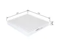 BOSCH Filtr vzduchu v interiéru BO 1987432177, 1 987 432 177