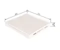 BOSCH Filtr - vzduch v interiru BO 1987432234, 1 987 432 234