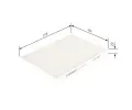 BOSCH Filtr vzduchu v interiru BO 1987435022, 1 987 435 022
