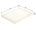 BOSCH Filtr vzduchu v interiru BO 1987435097, 1 987 435 097