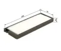 BOSCH Filtr vzduchu v interi�ru BO 1987435123, 1 987 435 123
