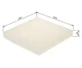 BOSCH Filtr vzduchu v interiru BO 1987435133, 1 987 435 133