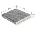 BOSCH Filtr vzduchu v interiru BO 1987435526, 1 987 435 526