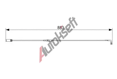 BOSCH Vstran kontakt - opoteben obloen BO 1987473005, 1 987 473 005